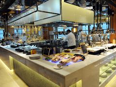 自助取餐区-杭州钱江新城万怡酒店-西餐厅