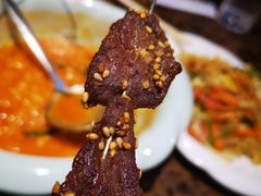 麻辣小牛肉-冰城小镇音乐串吧·聚会餐厅(百子湾店)