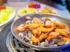 蒸海捕大虾-船梆煮•蒸汽海鲜·炉火烤肉(五四广场店)