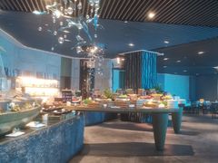 自助取餐区-海棠湾洲际-涛·海底餐厅·美人鱼·自助餐·海底隧道