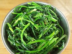 炒菜心-恒盛海鲜餐厅