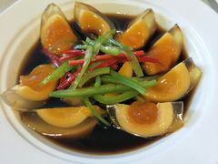 青椒丝拌皮蛋-点红点绿茗点居(客村店)