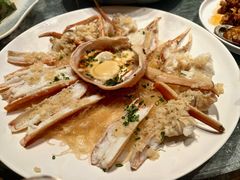 金牌蒜蓉粉丝蒸松叶长脚蟹-蚝得喜海鲜(东城店)