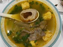 油豆腐牛肉粉丝汤（咖喱）-小杨生煎(龙之梦购物中心店)