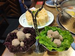 潮州牛肉丸-左庭右院鲜牛肉火锅(金山万达店)