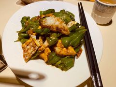 青椒炒荷包蛋-房陵农家(东亭店)