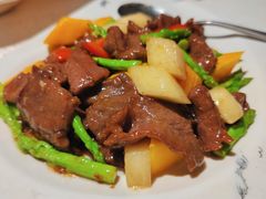 香芒爆牛肉-富黎华海鲜大酒楼(正大广场店)