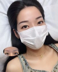 点击看大图 -杨益美学·野生眉半永久纹眉发际线
