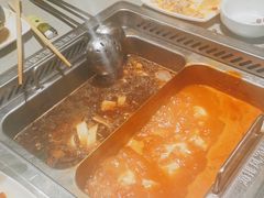 鸳鸯锅-海底捞火锅(天津SM城市广场店)