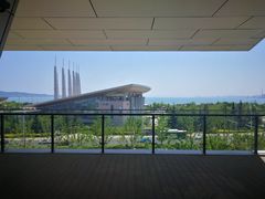 图书馆望出去的景色-威海市图书馆
