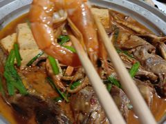 -东来菜馆•手抓海鲜家常菜•海鲜锅贴(鸽子窝店)