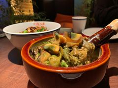 皮蛋捶辣椒茄子-小隐人家(乐松店)