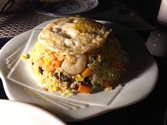 摘星阁招牌炒饭-敦煌山庄摘星阁