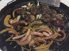 -燚店·铁板鱼蛙·烤肉·烤串(北新桥店)