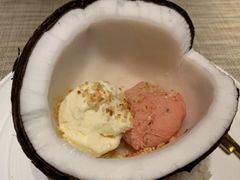 椰子雪糕和石榴雪糕-闻见中国海南菜(K11店)