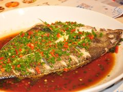 葱香海鲈鱼-蜜桃餐厅·古运河畔(南下塘店)