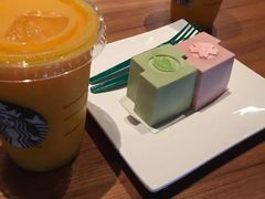 芒果西番茶星冰乐-星巴克(潍坊泰华广场店)