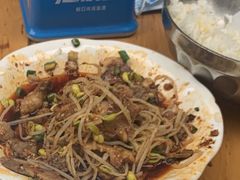 凉拌白肉-蜀九香火锅(江油店)