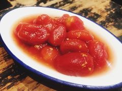 凉拌西红柿-盟重烧烤(东瓜山创始店)
