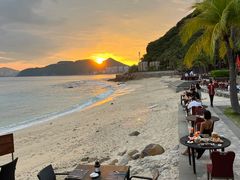-日落吧·海景咖啡厅·餐酒吧·鸡尾酒·下午茶·乐队表演·浪漫夕阳·三亚文华东方酒店