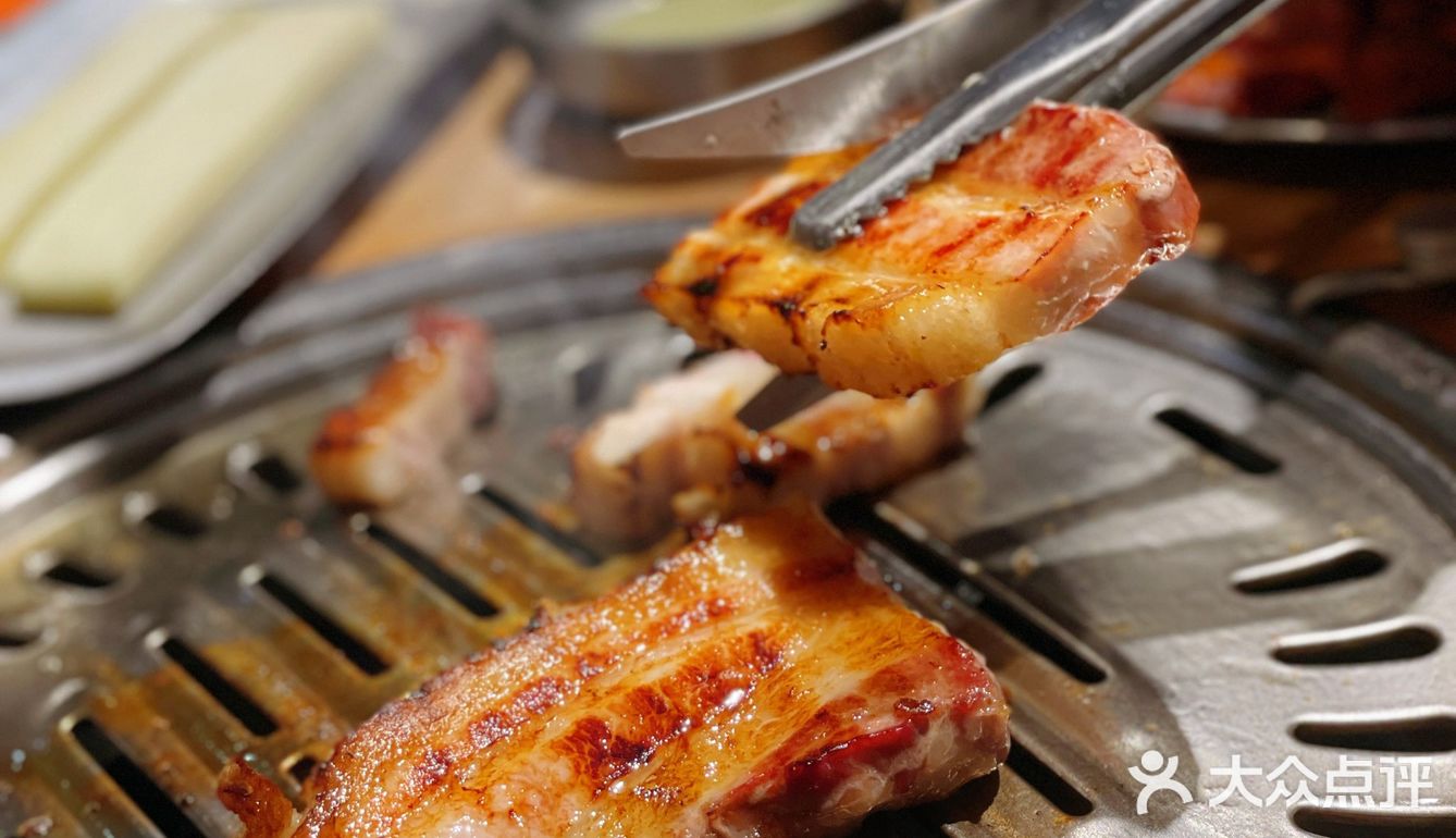 广州美食🥩小菜无限加人均几十韩剧同款特色烤肉
