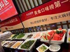 自助调料区-一斗火锅·招财羊毛肚(北温泉九号店)