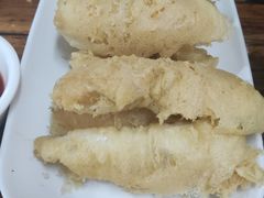 香香脆脆炸鱼肚-章记正宗南岗鱼蛋火锅