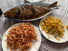 特色炒柴鸡蛋-金台阶鱼馆(于桥水库店)