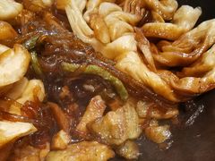 地三鲜锅-华盛园卷子王农家菜水库鱼