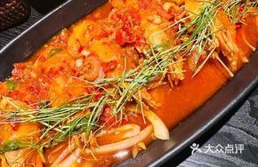 Sweet and Sour Sauce with Large Shrimp