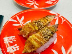 芝麻三文鱼-京樽回転寿司(奥林匹克店)