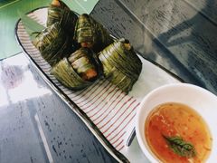 炸虾饼配泰国梅子酱-帕蓝·暹罗料理(大学路店)