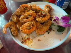 椒盐虾-松鹤山庄