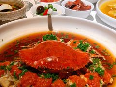 葱油蒸红膏蟹-玫瑰厅上海菜(兴国路店)