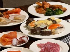 -广州万富希尔顿酒店-感趣自助餐厅·生蚝海鲜刺身