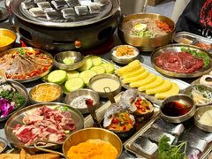 -围炉肉舍•炭烤活鳗•丹东海鲜烤肉(步行街店)