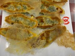 韭菜大虾锅贴-孟记粥铺·家常菜·烧烤·粥(亚运村店)