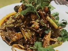 凉拌土鸡-柏合黄记豆腐皮饭店