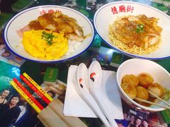 滑蛋黑椒龙利鱼饭-憶廟街 X 沙角邨(太古城店)