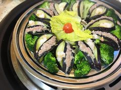 鲜肉茄合-港畔赶海蒸汽海鲜烧烤自助(仙螺岛店)