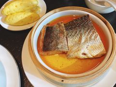 鸡油蒸风干鲈鱼-甄御•海鲜新青岛菜(麦岛店)