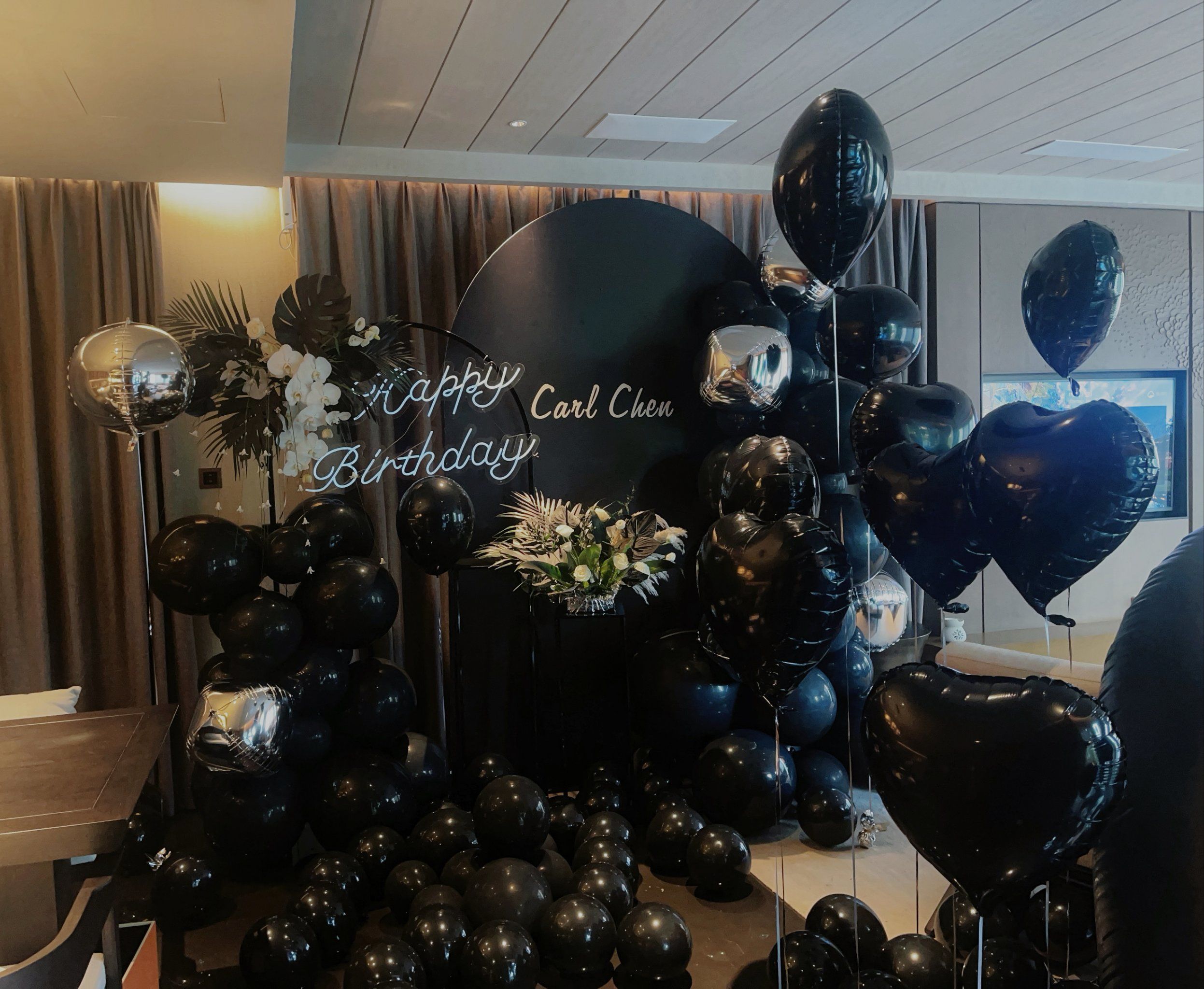 别墅party
香港小姐姐提前半个月给男朋友订的生日派对🥳
超