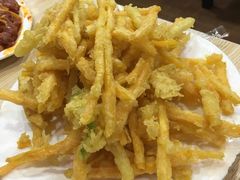 炸蔬菜-平山城鑫烧烤(建国楼店)