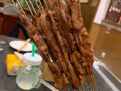 猛火烤腰花-福苗小骆驼烧烤(大唐不夜城店)