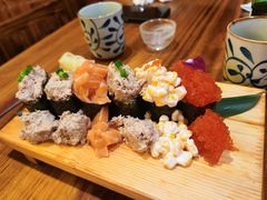 赤焰帝黄蟹六味握寿司-达摩食堂(仓山万达店)
