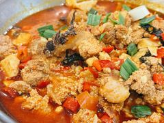 干锅鱼籽豆腐-新新湘菜馆(新中街二条店)