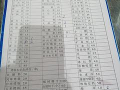 菜单-小寒羊烧烤(凯瑞时代大厦店)