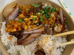 烧鹅拼叉烧饭-庄记烧腊·肠粉·生鲜煲