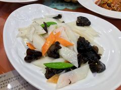 山药炒木耳-清华大学-观畴园餐厅