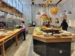 自助取餐区-茅庐川菜